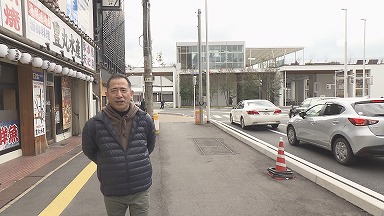 ｔｙｓ テレビ山口 0310新山口駅北口周辺